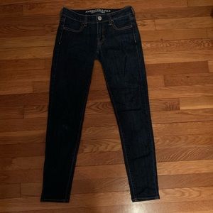 Women’s dark wash jeans